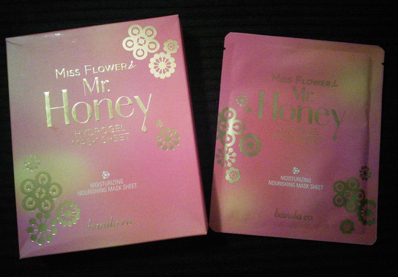 Banila Co Miss Flower & Mr Honey Hydrogel Mask packaging
