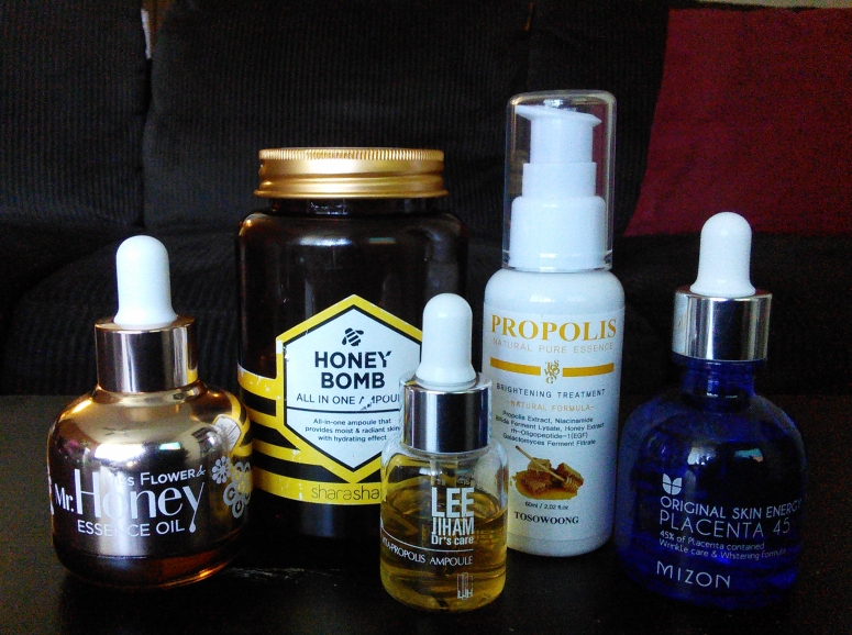 Korean serums and ampoules