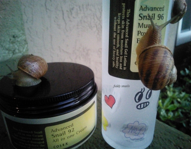 Cosrx snail products