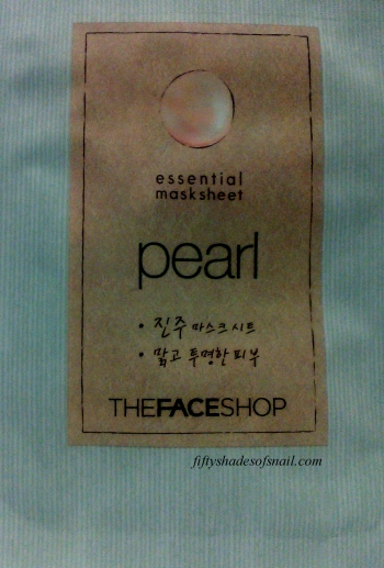 The Face Shop Essential Mask Sheet Pearl
