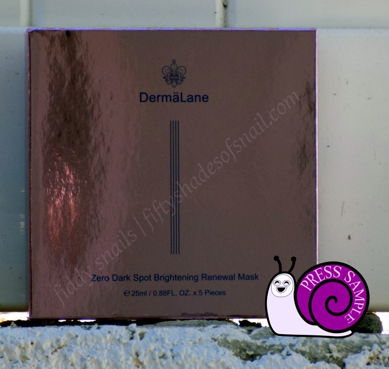 Naruko Dermalane Zero Dark Spot Brightening Renewal Mask review