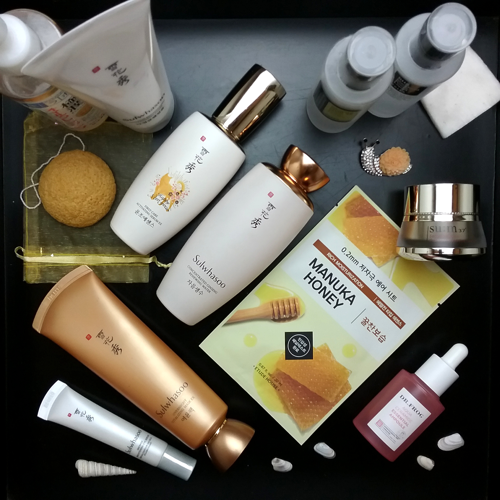 Beauty Bundle, 5-Step Skincare Routine and Dust Bag